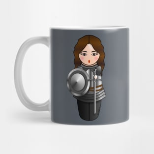 Kokeshi Joan of Arc Mug